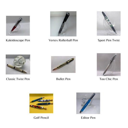 Custom Resin Pen and Golf Pencil
